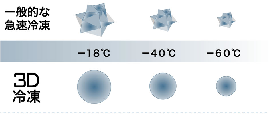 氷結晶生成のプロセス
